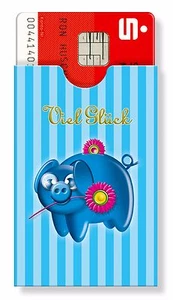 cardbox Viel Glück Good Luck originelle Geldgeschenkverpackung Glücksschwein - Bild 1 von 2