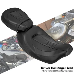Asiento de conductor de pasajero de bajo perfil para Haley Touring Electra Street Glide 09-2024 - Imagen 1 de 16