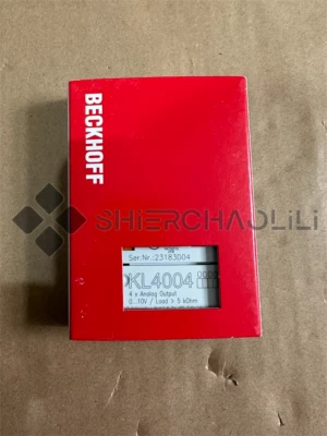 1PC BECKHOFF KL4004 PLC Module NEW Free shipping by DHL - Image 1 of 3