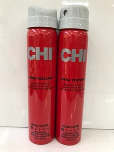 CHI Infra Texture Fast Drying Formula Hair Spray -Travel Size 2.6oz- 2pc Combo - Picture 1 of 2