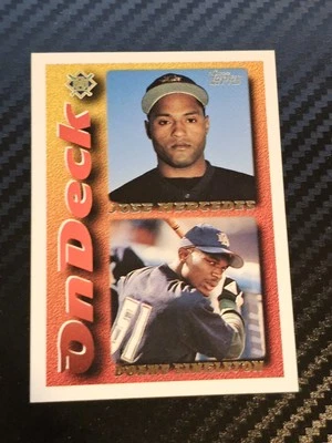 1995 Topps - On Deck Jose Mercedes, Duane Singleton #638 Milwaukee Brewers  - Image 1 of 2