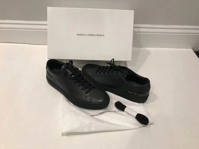 Nuevo en caja Mujer de Common Projects Negro Bajo Aquiles Talla 7/37 Foto 1 de 4