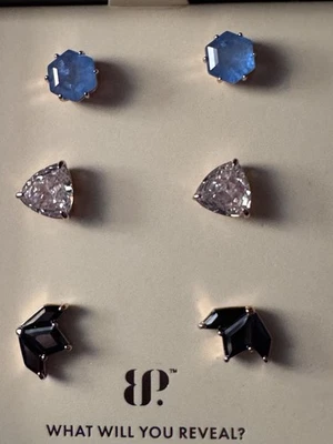 Вечеринка с бомбой, просто запонки, вот любить, розовое золото и черный оникс, RBP8461 - Изображение 1 из 4