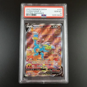 PSA 10 Machamp V 172/189 Astral Radiance Holo Graded Pokemon Card - Picture 1 of 7