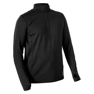 Top de hombre Castle X Regulador capa base 1/4 cremallera - negro - cuarto de cremallera - Imagen 1 de 3