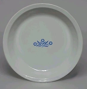 VTG Corning Ware 9" Pie Bake Plate White Round P-309 Rim 1 1/4" Deep Made in US - Picture 1 of 5