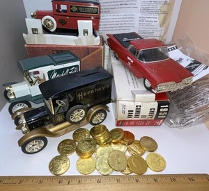 Lot 4 Diecast 1:24 Ford Marshall Field 59 Wix Chevy El Camino 23 Hershey Harley - Picture 1 of 23