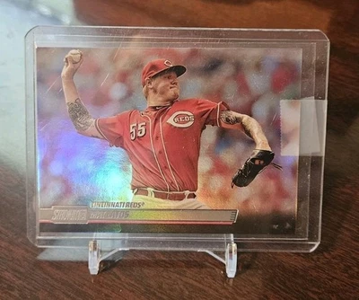 2014 Stadium Club #166 Rainbow Foilboard /25 Mat Latos - Image 1 of 2