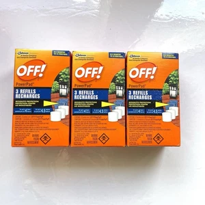8x OFF! Powerpad Refills For Mosquito Lamp & Lantern Candle/Pads 3 Boxes - Bild 1 von 3