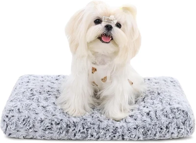 Washable Dog Bed Deluxe Plush Dog Crate Beds Comfy Kennel Pad Anti-Slip Pet Slee - Image 1 of 4