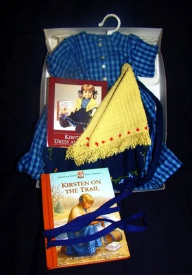 Pleasant Company American Girl Kirsten on the Trail Complete Outfit Ribbons Book - Image 1 of 4