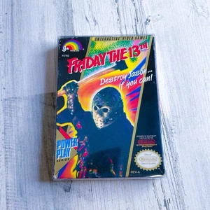 Friday the 13th (Nintendo NES, 1989) Verpackung und Spiel - Bild 1 von 7