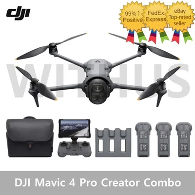 DJI Mavic 4 Pro Creator Combo (RC Pro 2) Drone (3 Batteries) No Tariffs In US= - Image 1 of 4