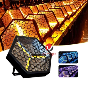 3X60W LED Hexagonal Retro Light Clear bar Matrix Atmosphere DMX Stage Lights - Picture 1 of 8