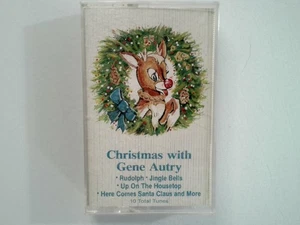 Gene Autry Christmas with Gene Autry Cassette 1990 Silver Bells - Picture 1 of 2