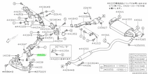 Cubierta completa escape delantero derecho bajo para: Subaru Impreza GRB GVB STI 08-14 - Imagen 1 de 1