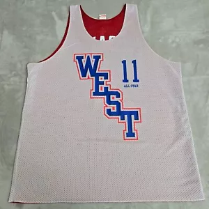 Mitchell & Ness Houston Rockets Reversible Jersey Men XXL All Star West Yao Ming - Picture 1 of 12