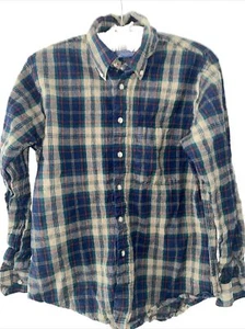 Vintage Pendleton Flanellhemd Gr. L Jugend kariert Schurwolle hergestellt in den USA Knopfleiste - Bild 1 von 8
