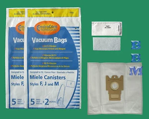 10 Miele FJM 7291640 HEPA Allergen Vacuum Cleaner Bags & Filters Polaris Neptune - Picture 1 of 1