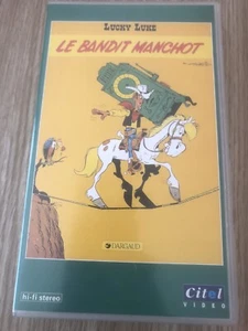 VHS VIDEOKASSETTE LUCKY LUKE LE BANDIT FRANZÖSISCHER PINGUIN SELTEN - Bild 1 von 3