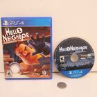Hello Neighbor (Playstation 4, 2018) Ps4 Game !!!