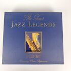 The Great Jazz Legends By Various Artists (3Cd Boxset 2001 Rajon) 48 Tracks