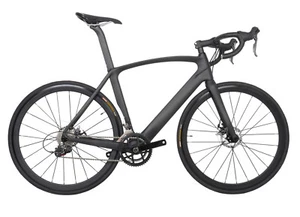 700C Road Bike 11s Disc brake Full Carbon AERO Frame Wheels Racing Bicycle 49cm - Picture 1 of 12