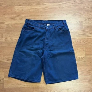 Vintage Levi’s 575 Blue Wash Denim Jean  Shorts Jorts Men’s Size 36 Made In USA - Picture 1 of 6