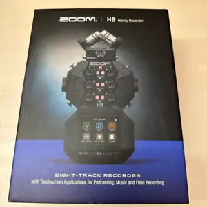 ZOOM H8 Digital Handy Audio Recorder FIELD MUSIC Podcasts 12-Track USED - Picture 1 of 11