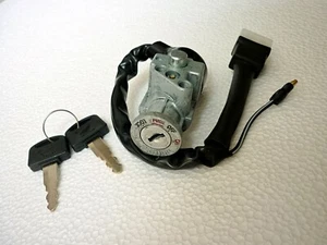 Honda ELITE 125 CH125 Scooter Main Ignition Switch Comb Key Steering Lock 4wires - Picture 1 of 7