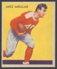 1935 NATIONAL CHICLE #18 MIKE MIKULAK HIGH NUMBER SHEET EDDIE CASEY CENTERED HQ