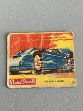 1933 R39 Dare Devils card #16 - Five Miles A Minute