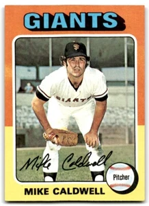1975 Topps Mini (D) Mike Caldwell San Francisco Giants #347 - Picture 1 of 2