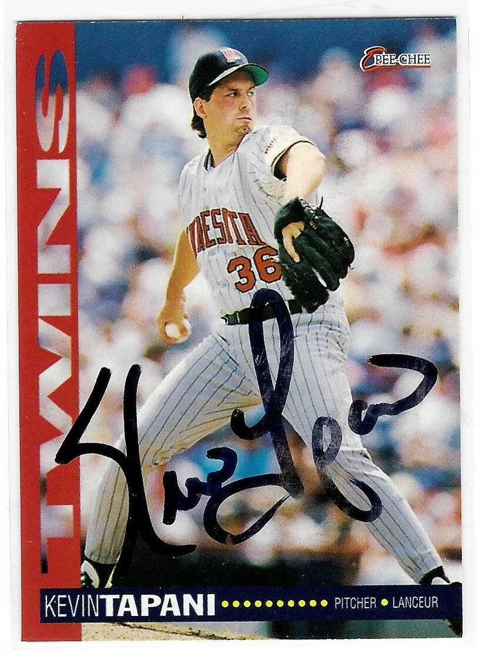 凯文·塔帕尼 1994 年签名 O-Pee-Chee 卡 #246 明尼苏达双胞胎队 — 第 1/1 张图片