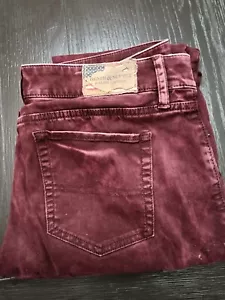 Denim Supply Ralph Lauren Skinny Jeans Womens 30/31 Actual Burgundy Nice. 🔥 - Picture 1 of 12