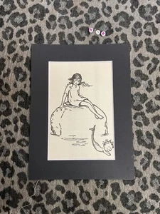 MABEL LUCIE ATTWELL ORIGINAL PETER PAN 1930s ART PRINT RARE - Picture 1 of 3
