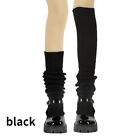 Japanese School Girl Loose Slouch Legs Warmer Lady Soft Bubble Cute Long Socks