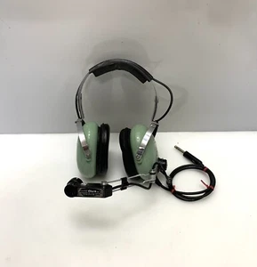 David Clark H3330, M-1/DC Headset W/ 12948G-01 Boom Mounted Microphone - Picture 1 of 9