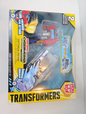 Transformers Cyberverse OPTIMUS PRIME 2-Modes Action Attackers NEW TB5 - Image 1 of 4