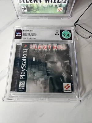 Silent Hill (Sony PlayStation 1) PSA WATA 9.4 CIB Graded PS1 Survival Horror - Image 1 of 4