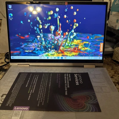 Lenovo Yoga C740 14 2020 FHD TOUCH 1.6 GHz i5-10210U 8GB 256GB SSD Good - READ - Image 1 of 3