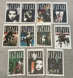 Fatale 1 2 3 4 5 6 7 8 9 10 11 Ed Brubaker Sean Phillips Image Comics VF+/NM - Picture 1 of 1