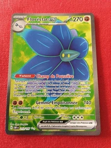FLORECLAT EX 213/197 PV270 HOLO FULLART EV3 FLAMME OBSI CARTE POKEMON FR RARE - Imagen 1 de 3