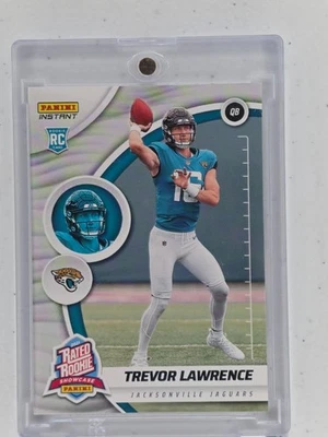 2021 Panini Instant NFL - Rated Rookie Showcase Trevor Lawrence #RS1 /7456 (RC) - Image 1 of 2