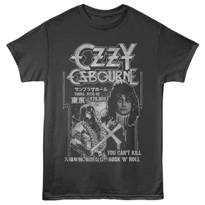 Ozzy Osbourne You Can't Kill Rock N Roll Executioner Men's T Shirt Music Merch - Picture 1 of 6