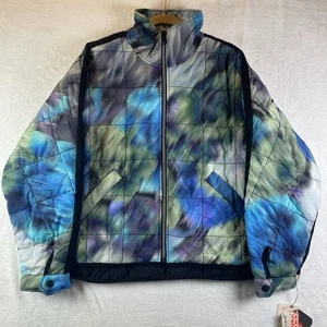 Free People Movement Pippa Primaloft Packable Puffer Jacket S NWT Blurry Flower - Picture 1 of 18