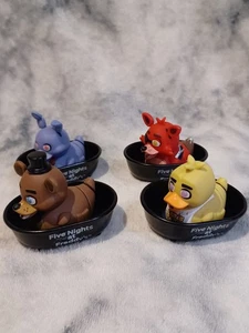 Five Nights at Freddy's Foxy/Freddy, Chica & Bonnie TUBBZ Mini Ente 4 Stück - Bild 1 von 5