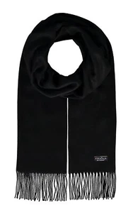 FRAAS Cashmink® Scarf with Fringe Schal Accessoire Black Schwarz