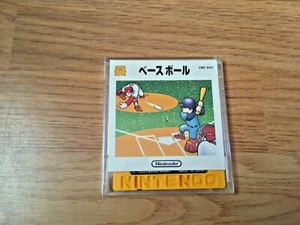 Baseball Nintendo Famicom System Disk JP Import - Imagen 1 de 2