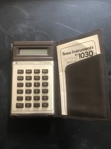 vintage texas instruments Slimline T30 calculator - Picture 1 of 5